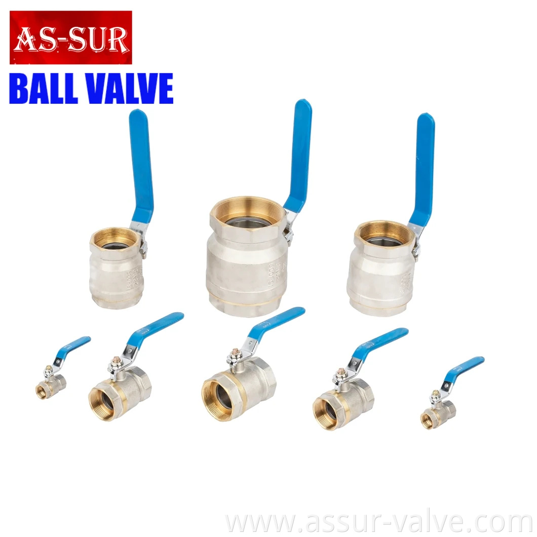 Factory Price Full Port Wog600 Lead Free Brass Ball Valve